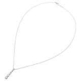 Collier en or serti de diamants de laboratoire de 0,50 ct (H/SI).