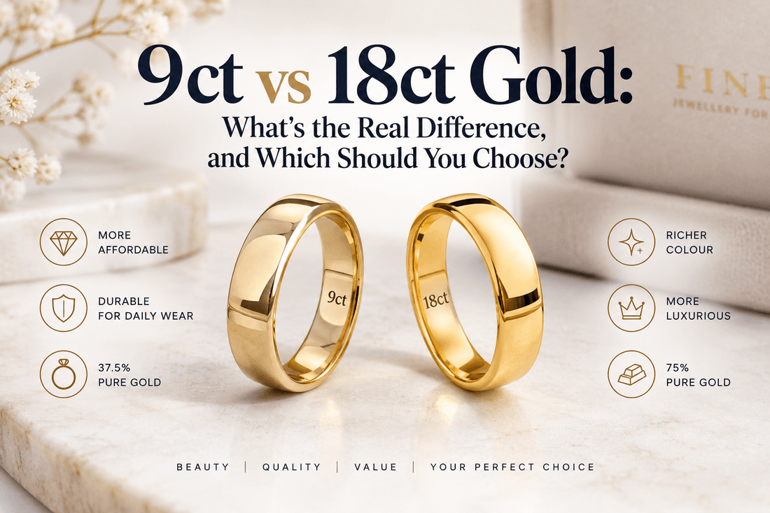 9ct vs 18ct Gold: What's the Real Difference, and Which Should You Choose?