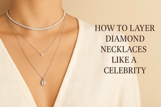 How to Layer Diamond Necklaces Like a Celebrity