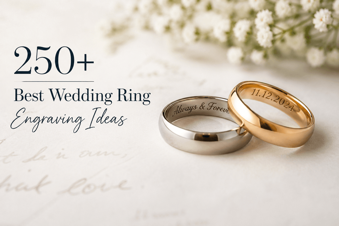 250+ Best Wedding Ring Engraving Ideas