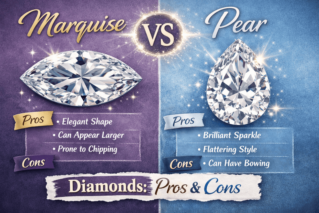 Marquise vs Pear Diamond: Pros & Cons