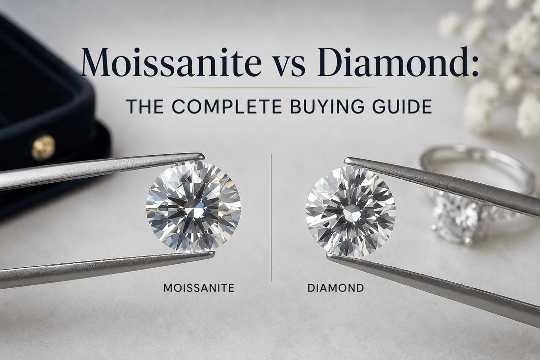 Moissanite vs Diamond: The Complete Buying Guide