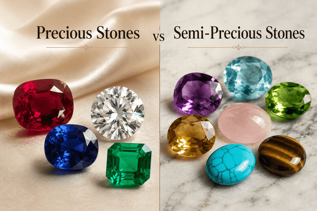 Precious Stones VS Semi-Precious Stones