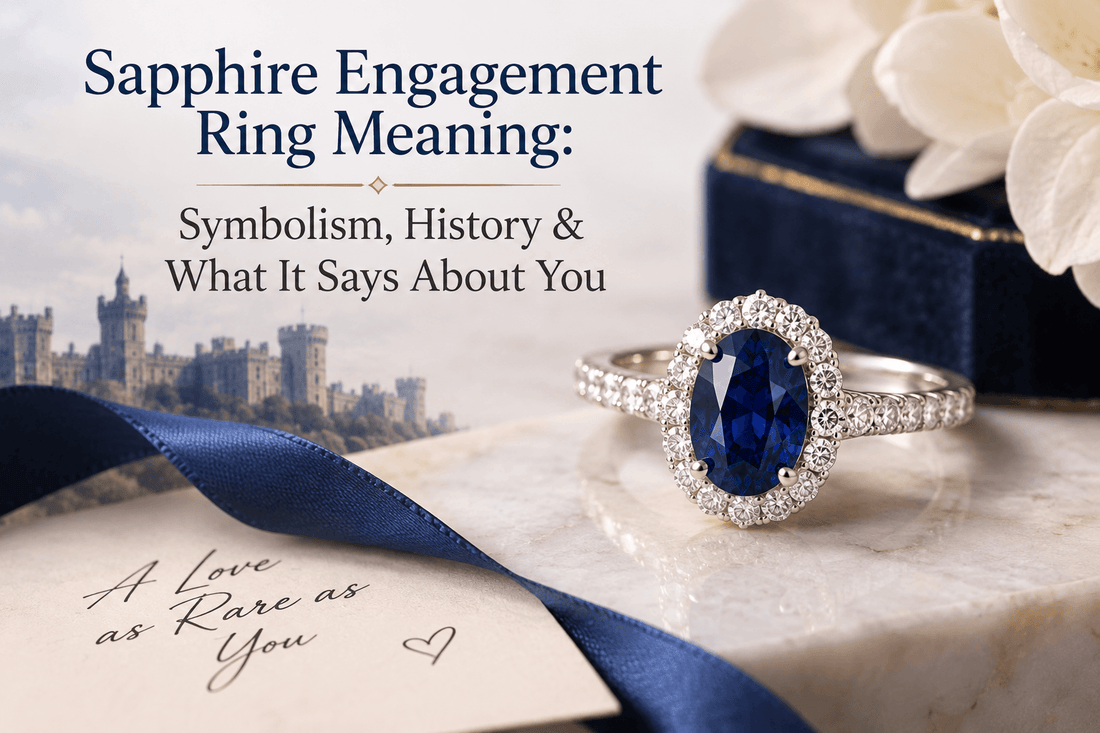 Sapphire Engagement Ring Meaning: Symbolism, History & What It Says About You