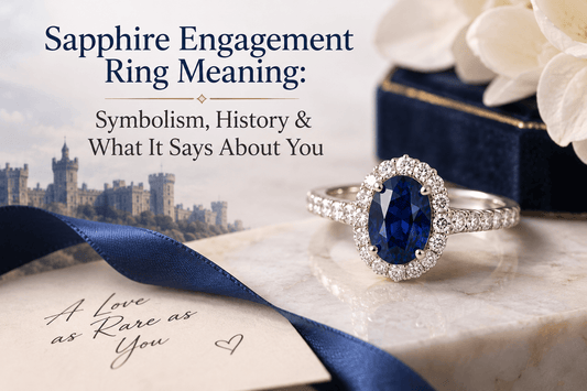 Sapphire Engagement Ring Meaning: Symbolism, History & What It Says About You