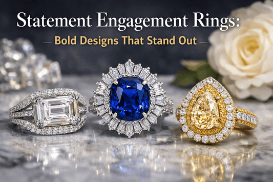 Statement Engagement Rings: Bold Designs That Stand Out