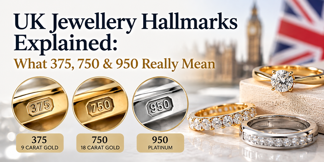 UK Jewellery Hallmarks Explained: What 375, 750 & 950 Really Mean