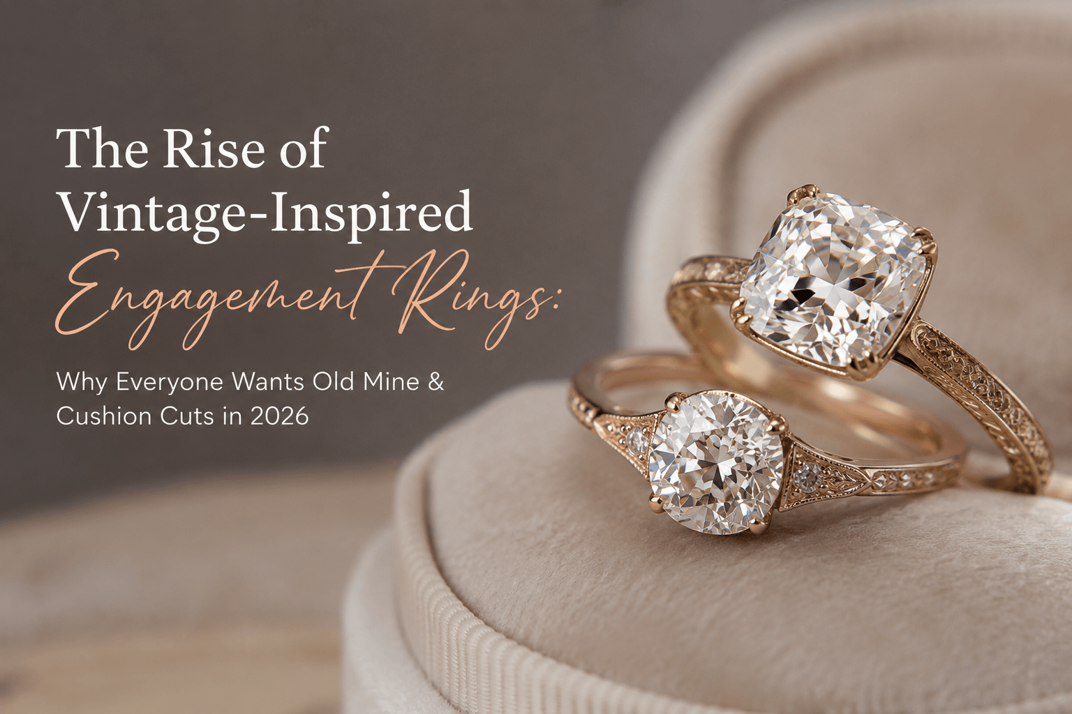 The Rise of Vintage-Inspired Engagement Rings – Finediam