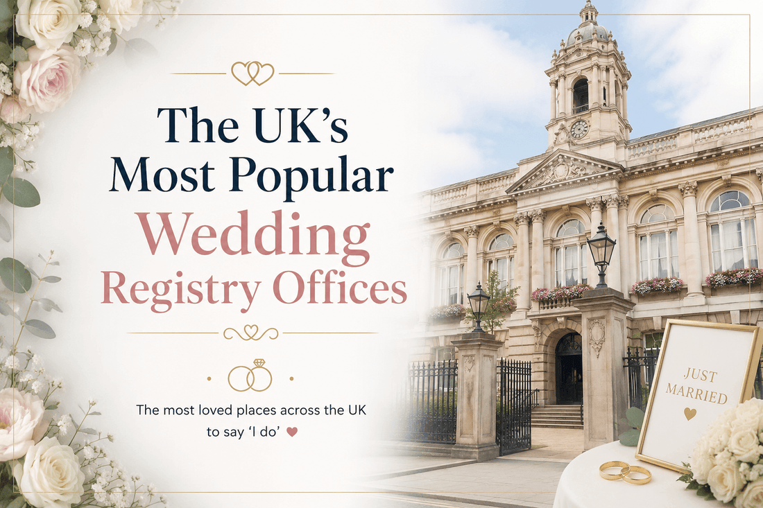 The UK's Most Popular Wedding Registry Offices (2026 Guide)