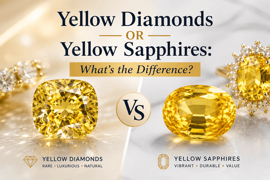 Yellow Diamonds or Yellow Sapphires