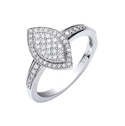 0.50 Carat Natural Round Diamond Statement Engagement Ring