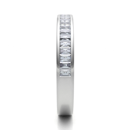 0.50 Carat Baguette Diamond Half Eternity Ring