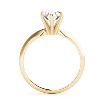 IGI Lab-Grown Oval Diamond 6 Claw Solitaire Engagement Ring, D Color VVS Clarity