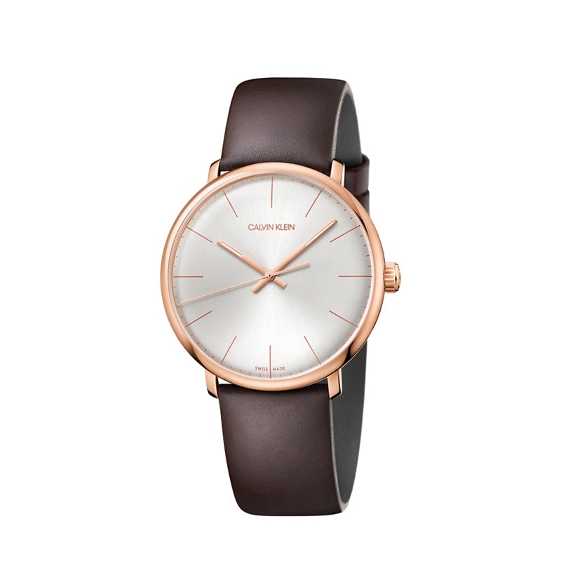 Calvin Klein K8M216G6 High Noon Quartz Silver Dial Men's Watch