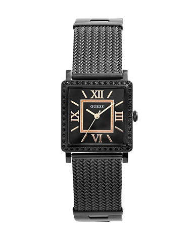 GUESS Women's Watch W0826L4 – Black Dial, Stainless Steel