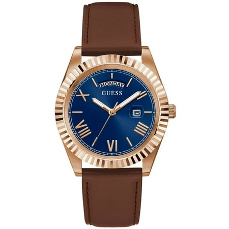 Guess Men's Classic Blue Dial Watch