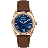 Guess Men's Classic Blue Dial Watch