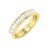 1.00 to 3.00ct Lab-Grown Baguette Cut D/VVS Diamond Full Eternity Ring.