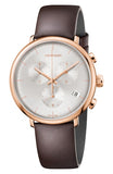 Calvin Klein High Noon Men’s Chronograph Watch – Rose Gold Case