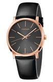 Calvin Klein Posh Men’s Black Dial 40 mm Rose-Gold Watch