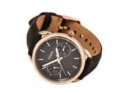 Fossil ES3913 Lady's Grey Leather Strap Grey Dial Day Date Watch
