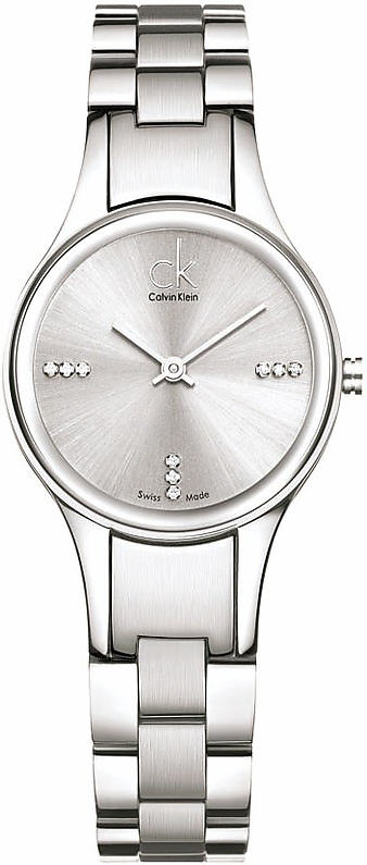 CK Ladies Silver Simplicity Watch K4323120 One Size