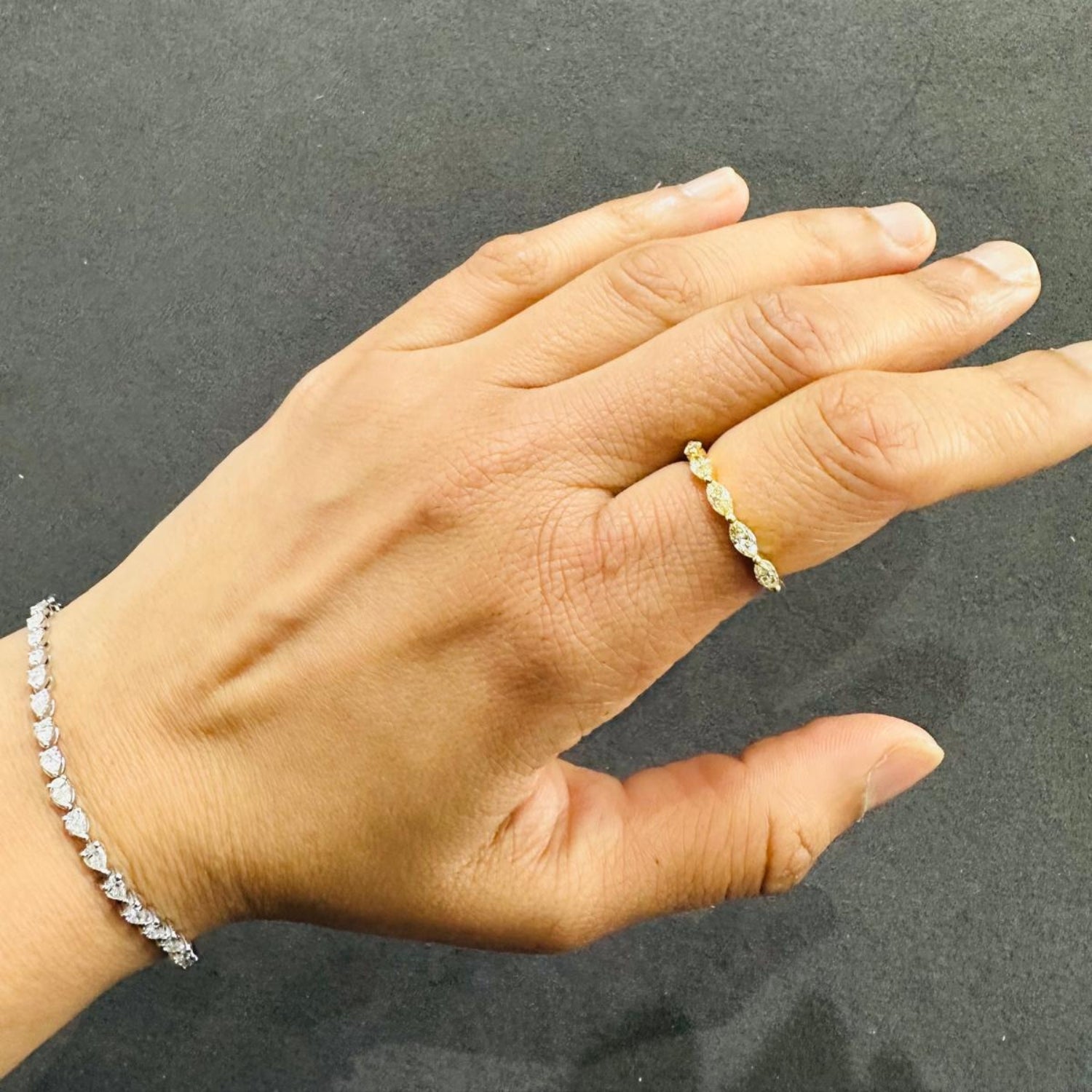 natural diamond ring