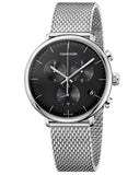 Calvin Klein High Noon Men’s Black Dial Stainless-Steel Watch