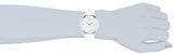 Calvin Klein Skirt Ladies Watch – Silver Dial, Brown Leather Strap
