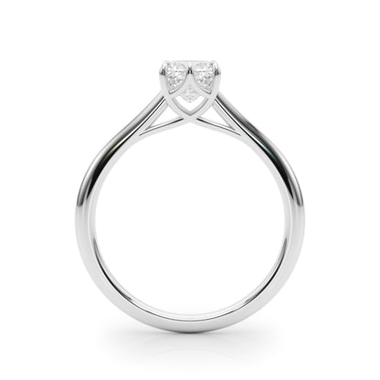 IGI Lab-Grown Cushion Diamond 6 Prong Solitaire Engagement Ring, D Color VVS Clarity