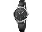 Women's Calvin Klein Even Black Strap Watch