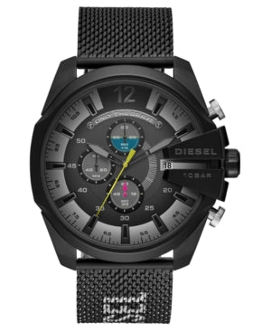 Diesel Mega Chief Chronograph Quartz Black Dial Men S Watch DZ4514