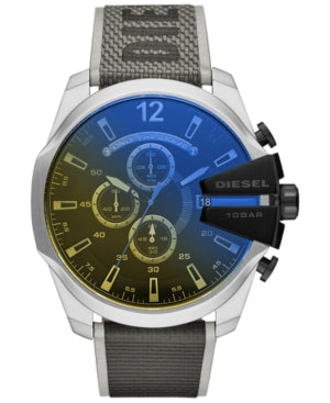 Diesel DZ4523 MEGA CHIEF Chrono 54mm Leather Wristwatch