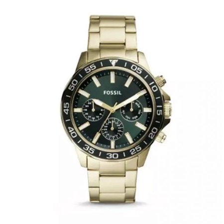 Fossil Bannon Multifunction Gold-Tone Stainless Steel Watch 45mm