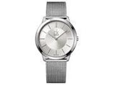 Calvin Klein Minimal Collection Stainless Band Silver Dial Men's Watch.