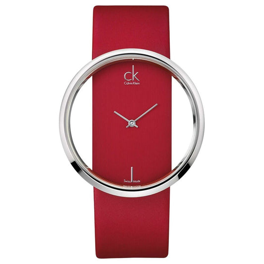 CK Calvin Klein K9423144 Women's Red Watch One Size