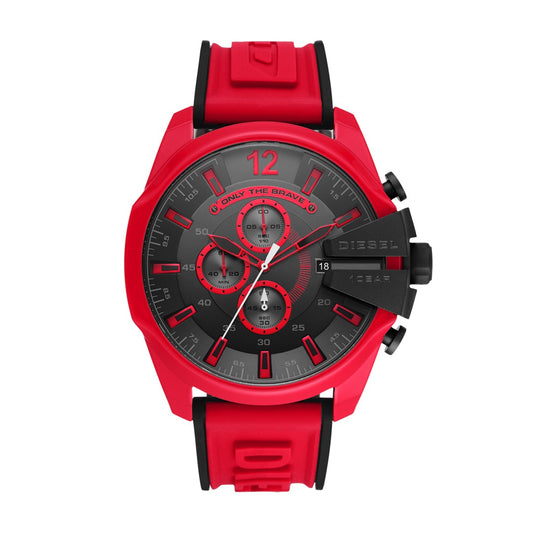 Diesel Men S Mega Chief Black Dial Watch - DZ4526