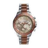 Fossil Bannon Men’s Multifunction Watch – Brown Sunray Dial