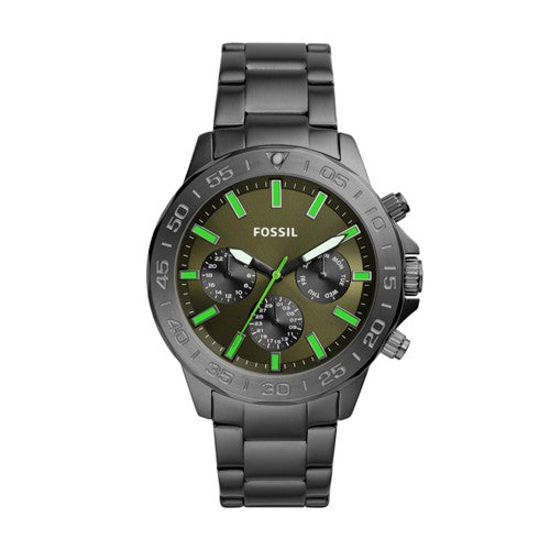 Bannon Multifunction Smoke Stainless Steel Watch