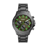 Fossil Bannon Men’s Multifunction Watch – Green Sunray Dial