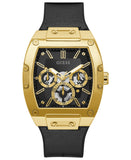 GUESS Men's Watch GW0202G1 – Black Dial, Stainless Steel Case