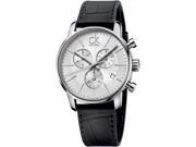 Calvin Klein Ck City Leather Chronograph Men's Watch