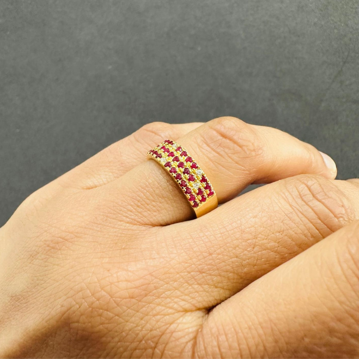 ruby wedding band