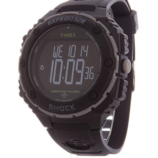 Timex Expedition Shock XL Digital Watch with Black Resin Strap