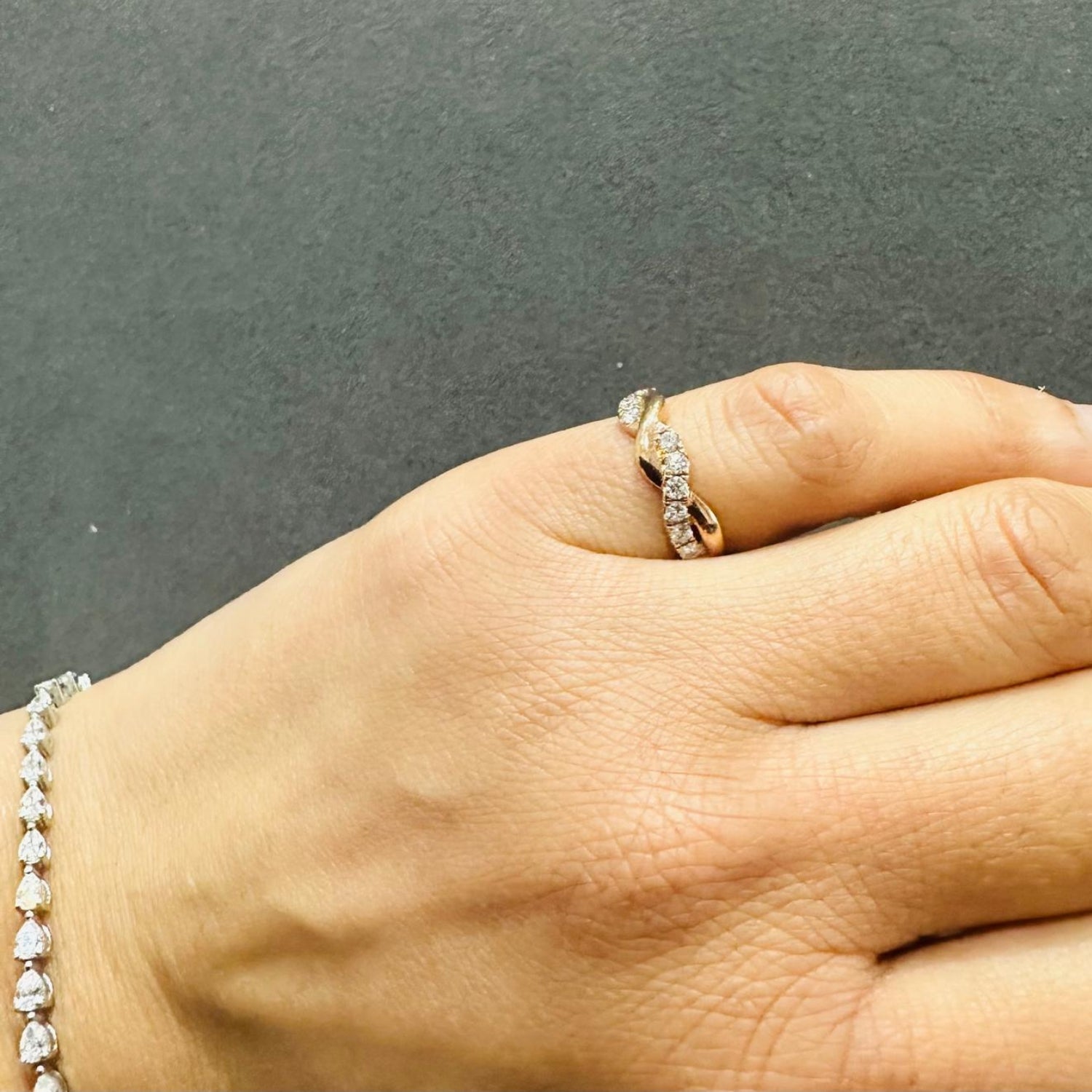 half eternity wedding ring