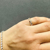 half eternity wedding ring