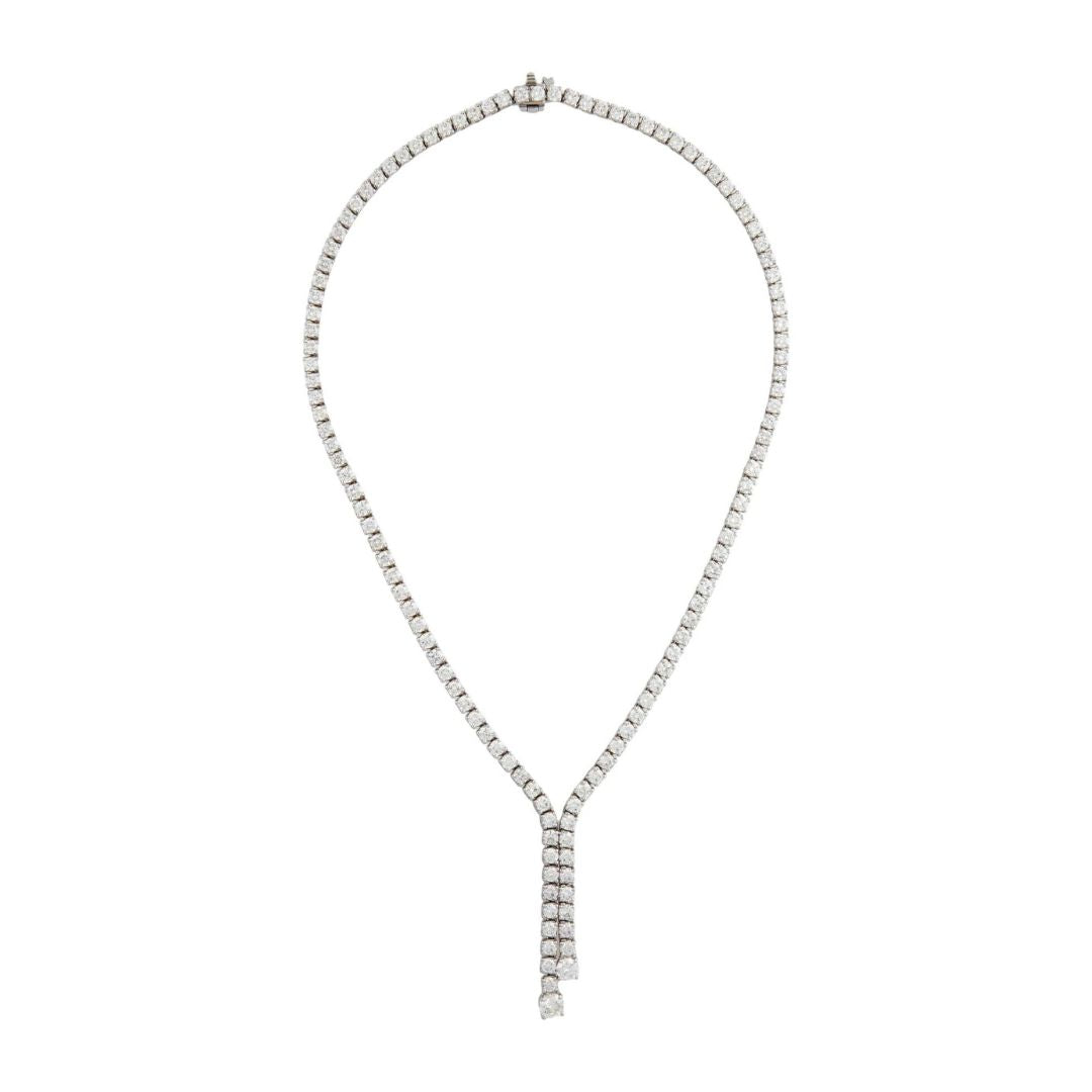 Diamond Necklace Set In Gold