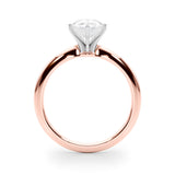 IGI Lab-Grown Pear Diamond 6 Claw Set Solitaire Engagement Ring, D Color VVS Clarity