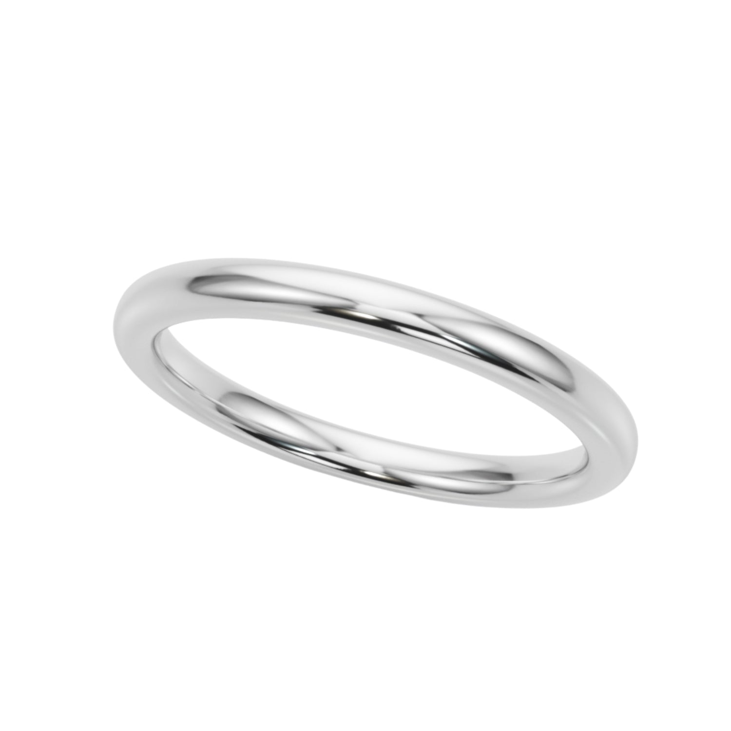 2mm platinum wedding band/plain platinum ring/minimalist wedding ring