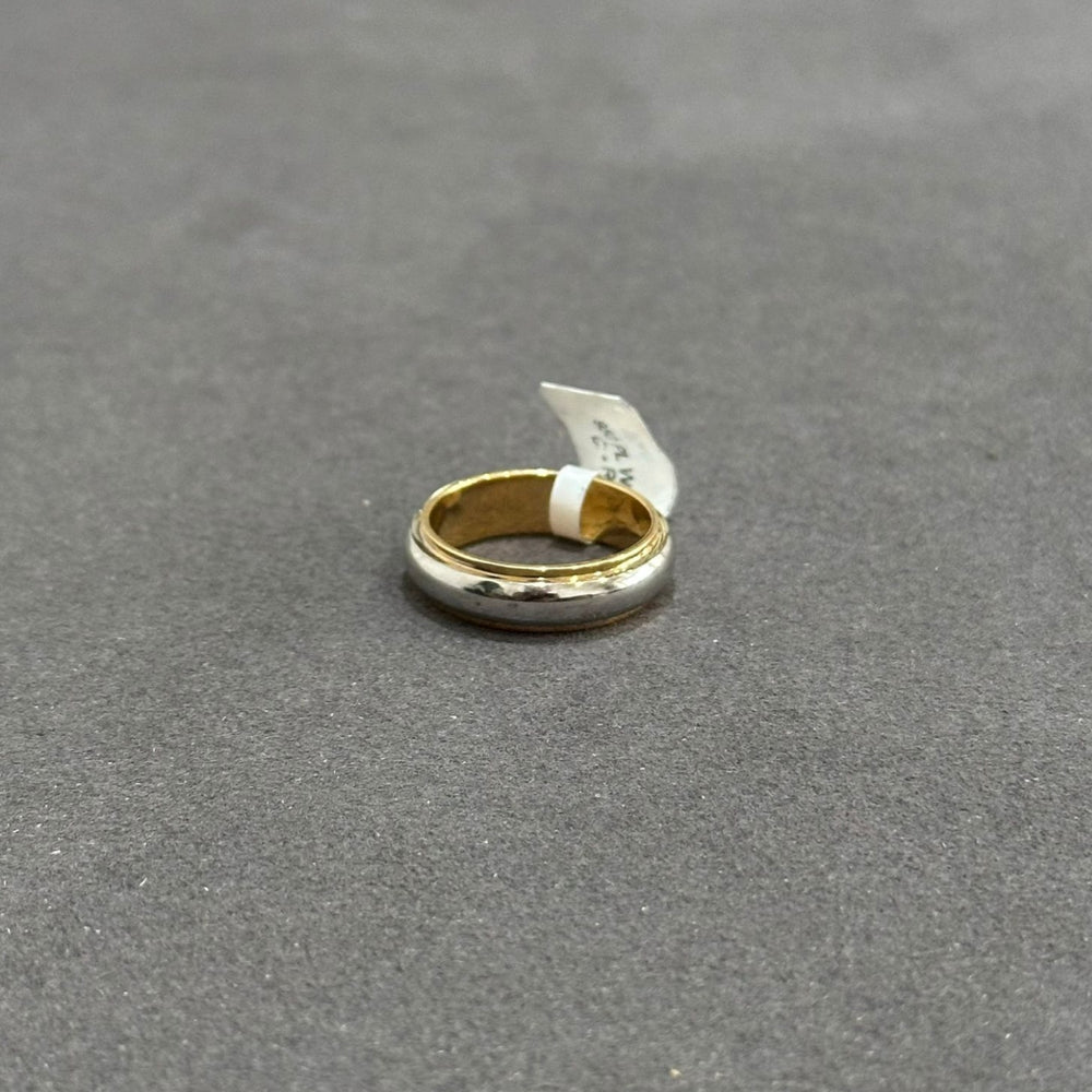 unisex plain wedding band